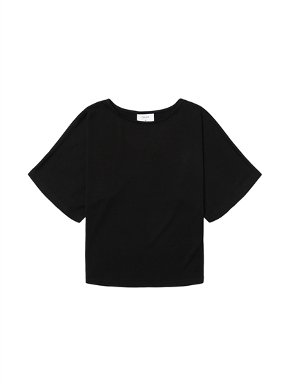 Grunt Nova Top – Moderne top til piger i let og feminint design i sort 